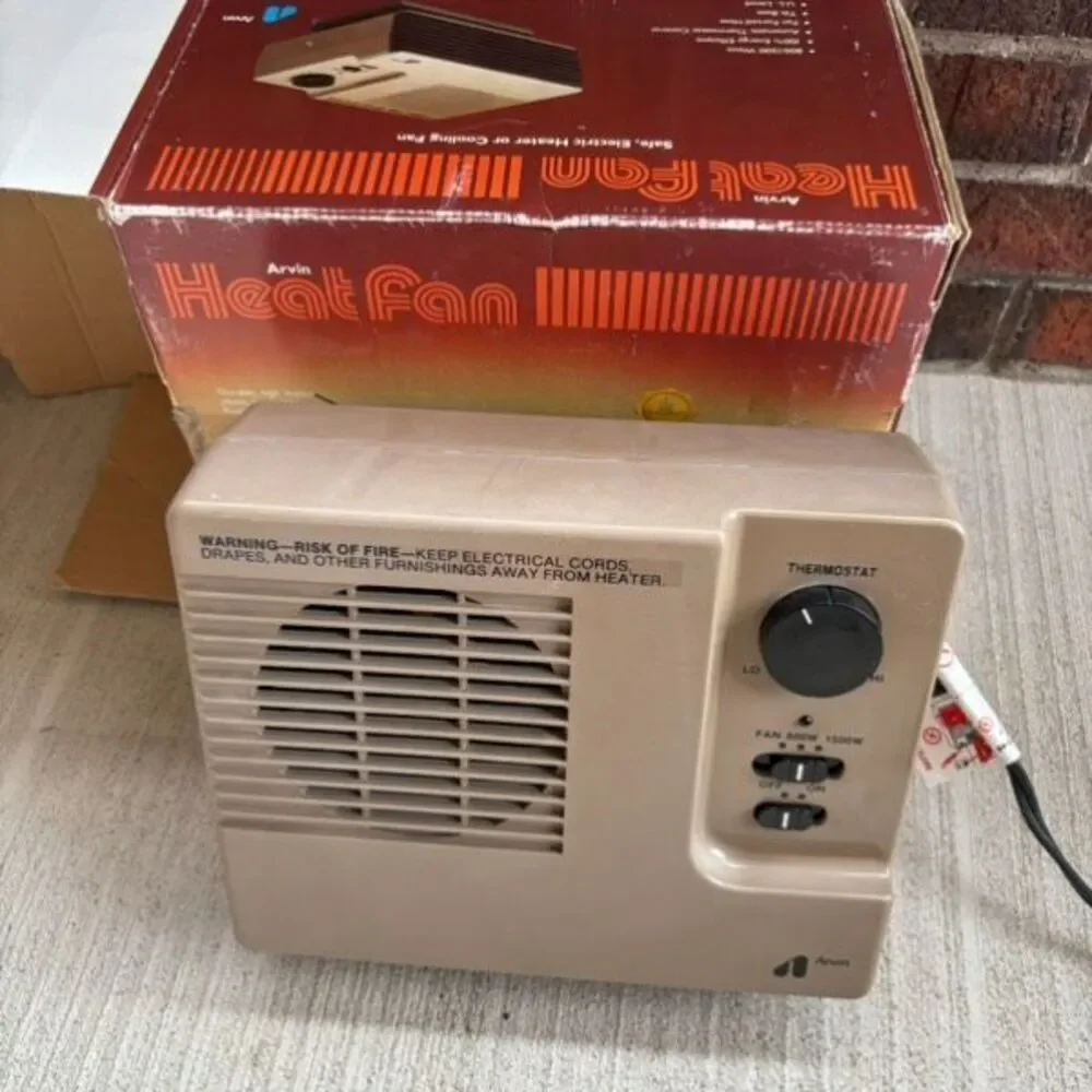 Vintage Arvin 29H40 Heat Fan Electric Convection Heater *Nice* - Picture 1 of 12